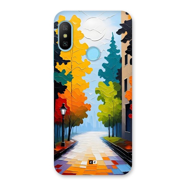 Paper Street Back Case for Redmi 6 Pro