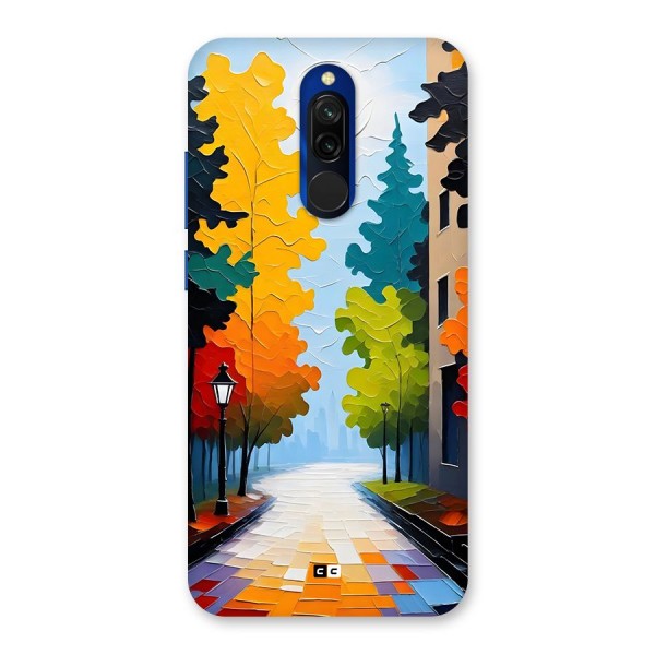 Paper Street Back Case for Redmi 8