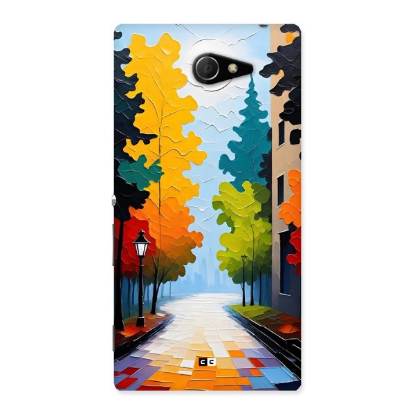 Paper Street Back Case for Xperia M2