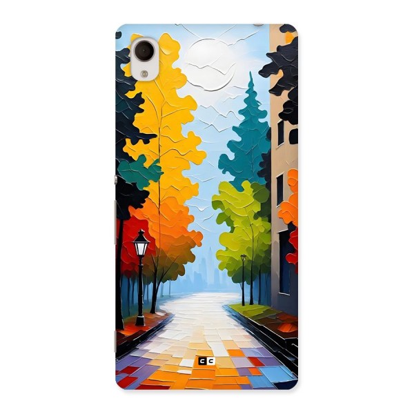 Paper Street Back Case for Xperia M4 Aqua