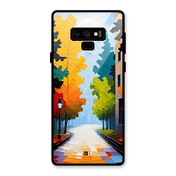 Paper Street Glass Back Case for Galaxy Note 9