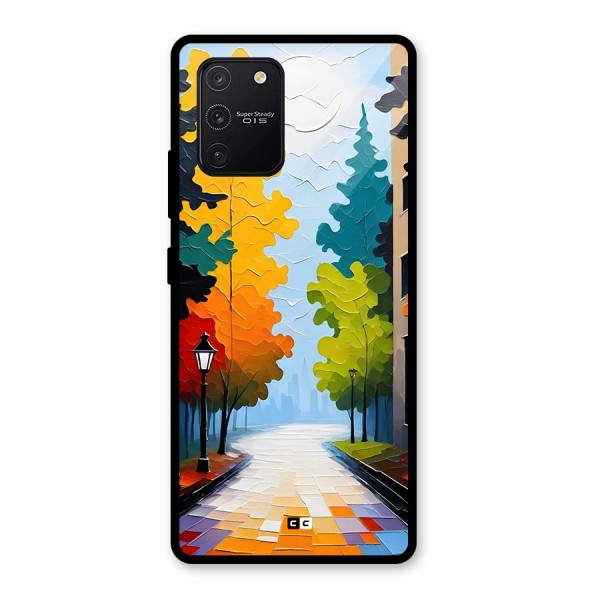 Paper Street Glass Back Case for Galaxy S10 Lite