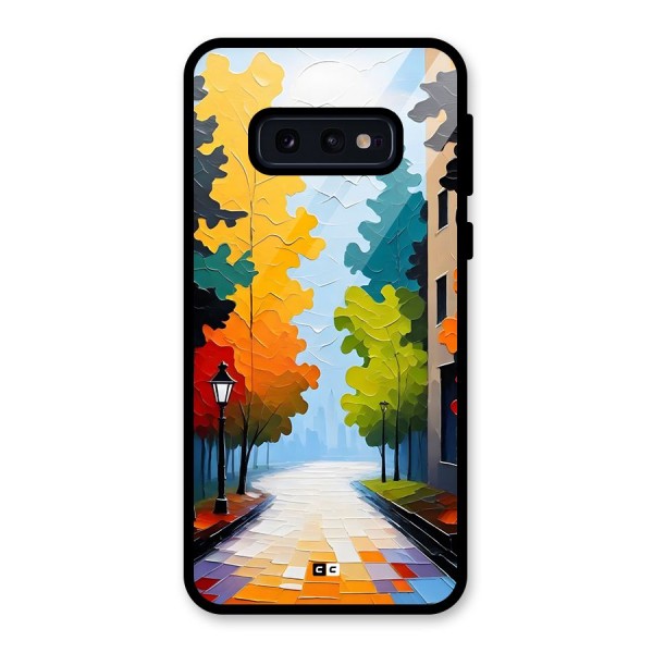 Paper Street Glass Back Case for Galaxy S10e