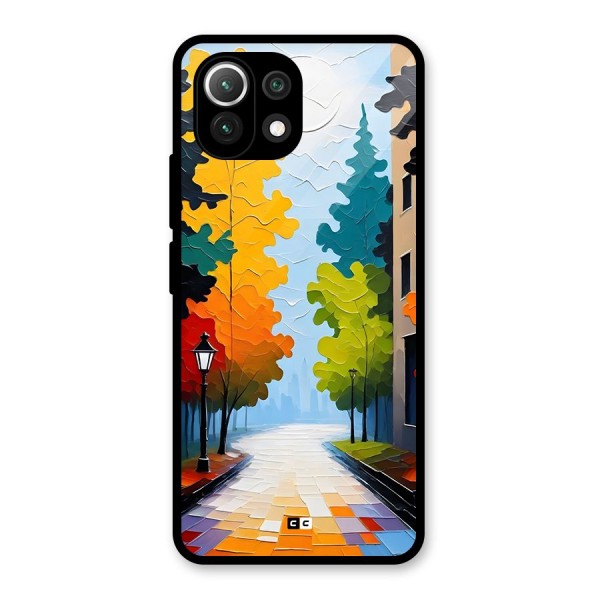 Paper Street Glass Back Case for Mi 11 Lite