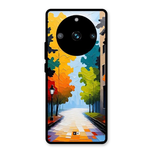 Paper Street Glass Back Case for Realme 11 Pro