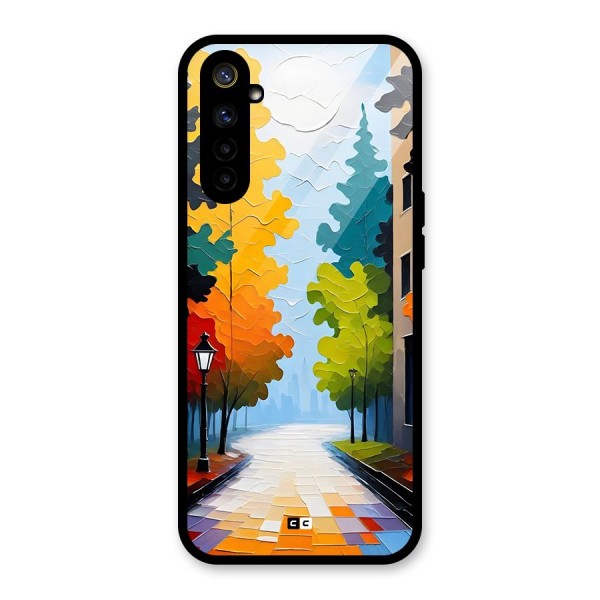 Paper Street Glass Back Case for Realme 6