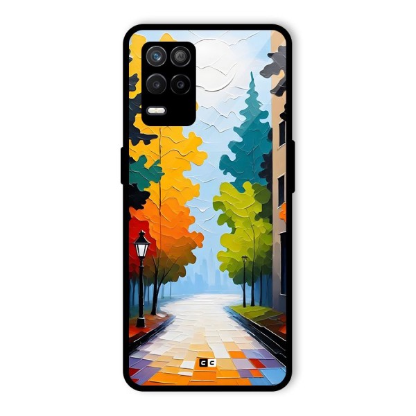 Paper Street Glass Back Case for Realme 9 5G