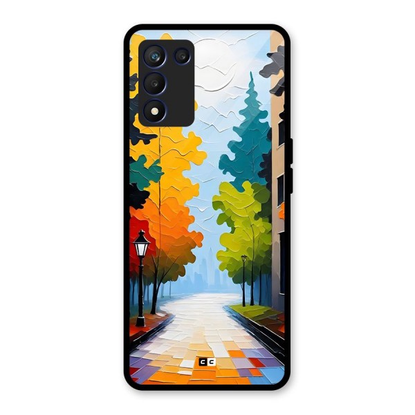 Paper Street Glass Back Case for Realme 9 5G Speed