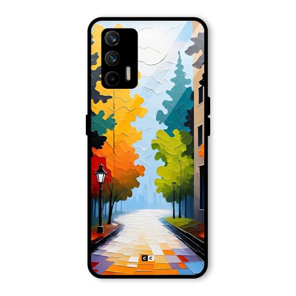 Paper Street Glass Back Case for Realme GT 5G