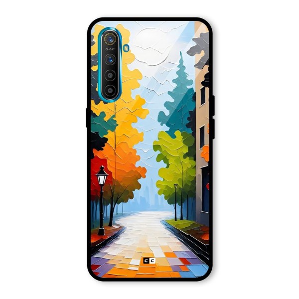 Paper Street Glass Back Case for Realme X2