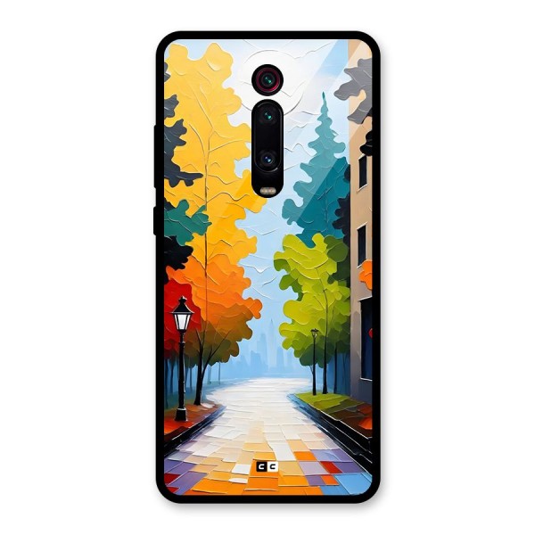 Paper Street Glass Back Case for Redmi K20 Pro