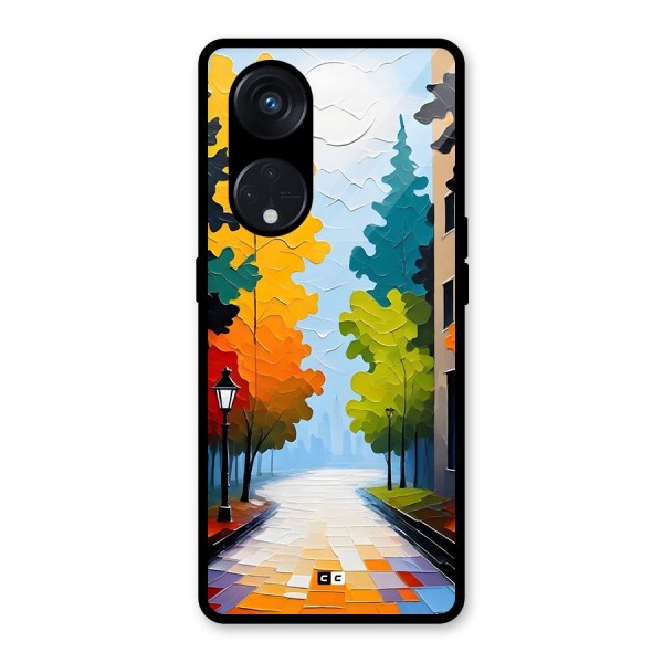 Paper Street Glass Back Case for Reno8 T 5G