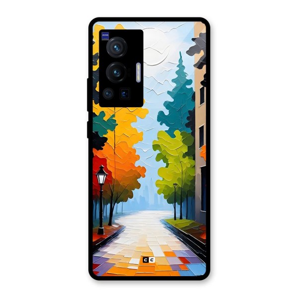 Paper Street Glass Back Case for Vivo X70 Pro