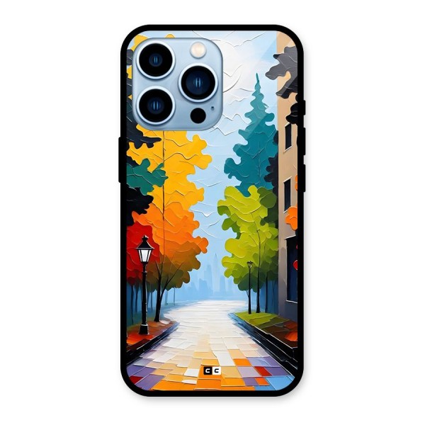 Paper Street Glass Back Case for iPhone 13 Pro