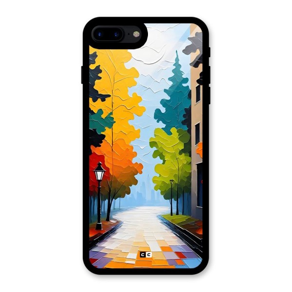 Paper Street Glass Back Case for iPhone 7 Plus