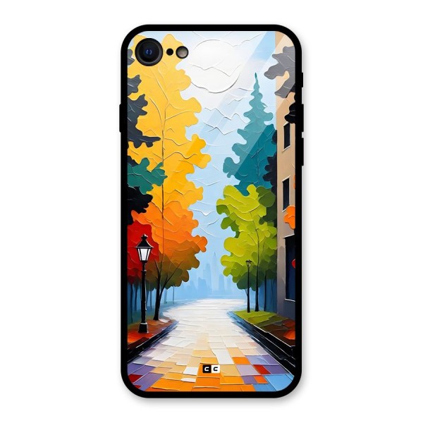 Paper Street Glass Back Case for iPhone 8