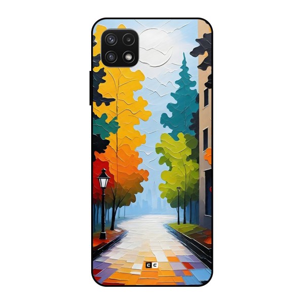 Paper Street Metal Back Case for Galaxy A22 5G