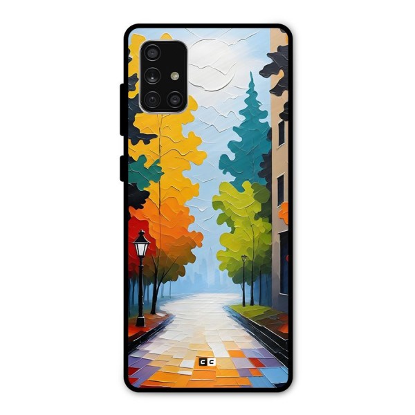 Paper Street Metal Back Case for Galaxy A71