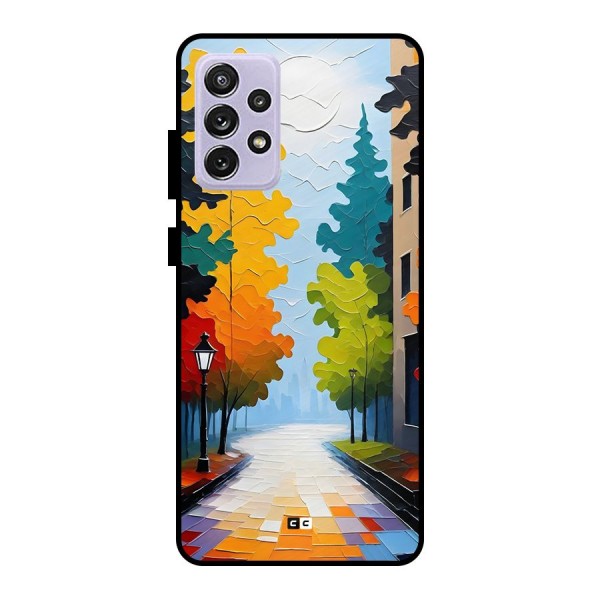 Paper Street Metal Back Case for Galaxy A72