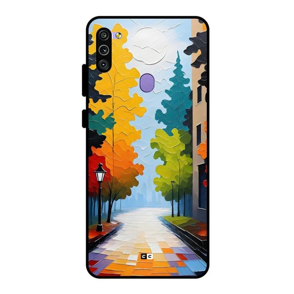 Paper Street Metal Back Case for Galaxy M11