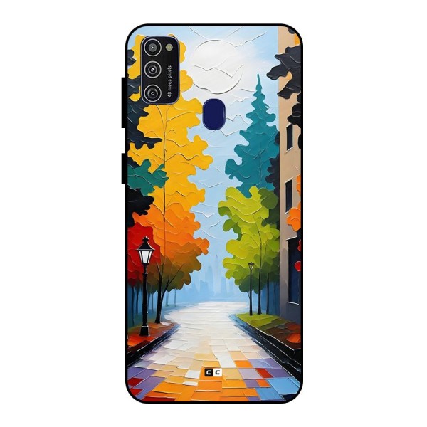 Paper Street Metal Back Case for Galaxy M21