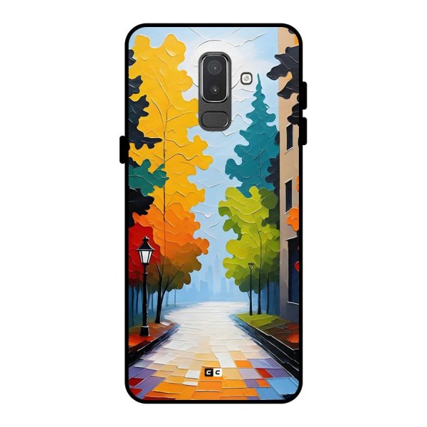 Paper Street Metal Back Case for Galaxy On8 (2018)