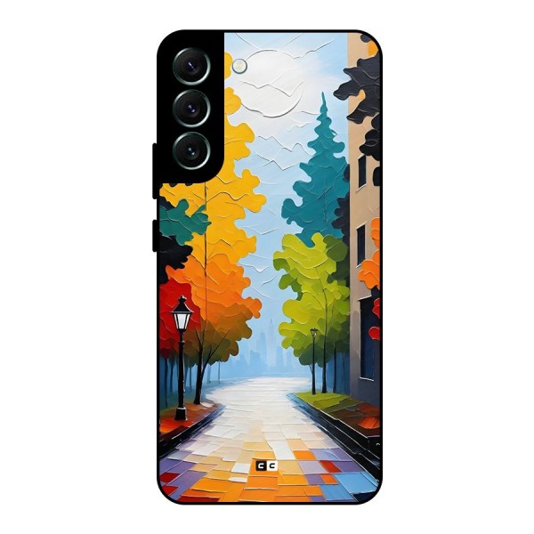 Paper Street Metal Back Case for Galaxy S22 Plus 5G