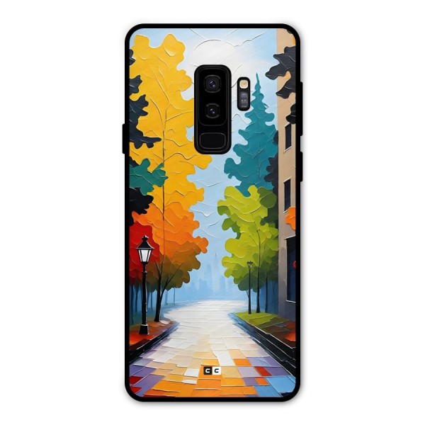 Paper Street Metal Back Case for Galaxy S9 Plus