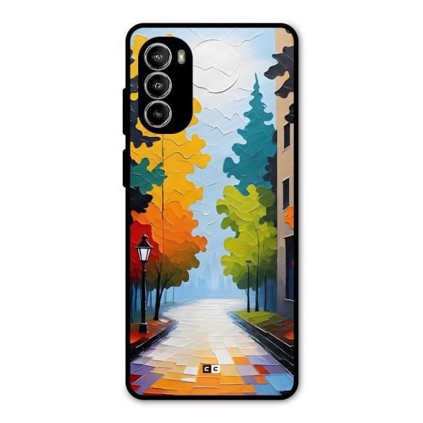 Paper Street Metal Back Case for Moto G82