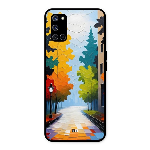 Paper Street Metal Back Case for Oppo A52