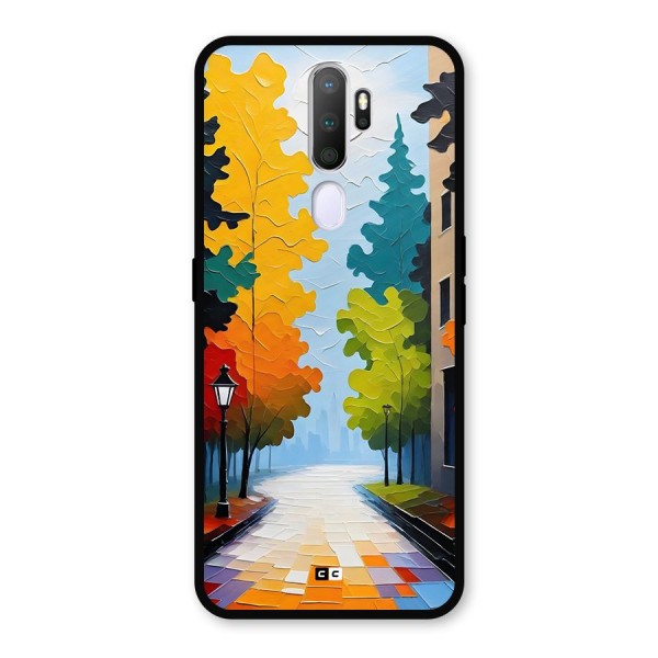 Paper Street Metal Back Case for Oppo A9 (2020)