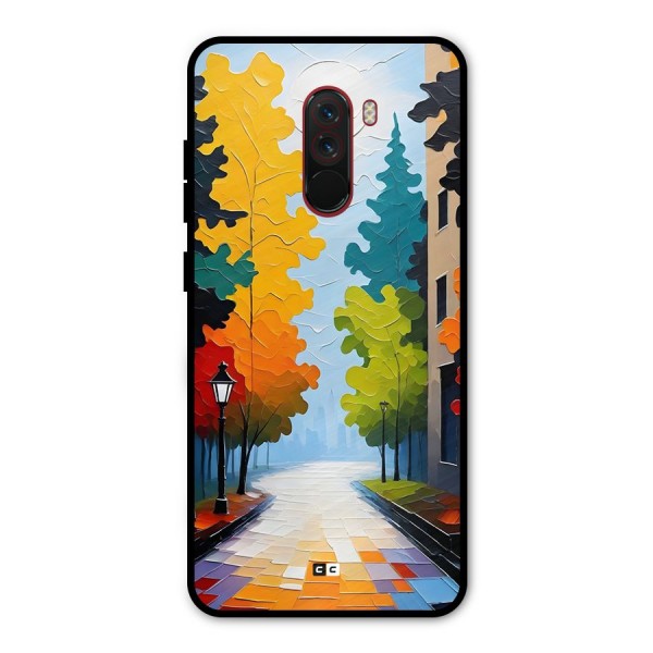 Paper Street Metal Back Case for Poco F1