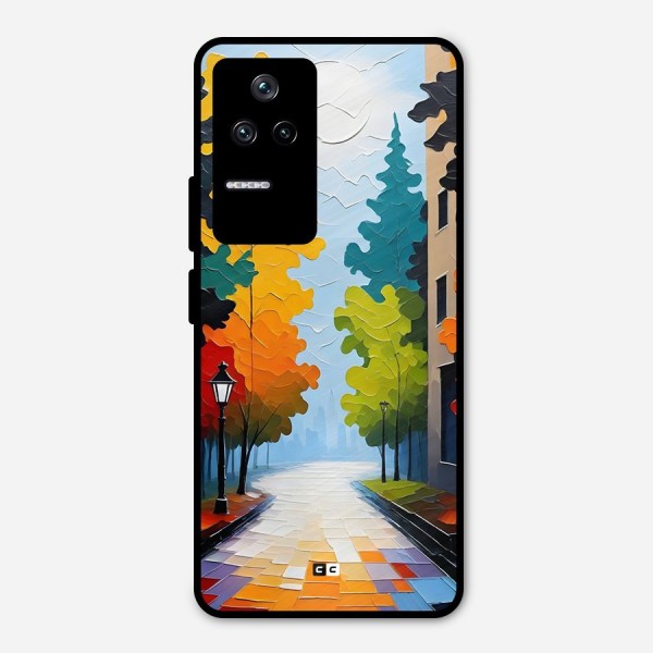 Paper Street Metal Back Case for Poco F4 5G