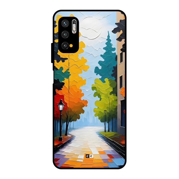 Paper Street Metal Back Case for Poco M3 Pro 5G