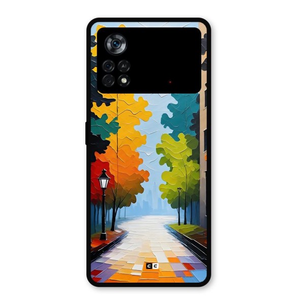 Paper Street Metal Back Case for Poco X4 Pro 5G