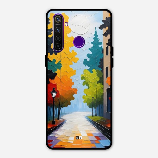 Paper Street Metal Back Case for Realme 5 Pro