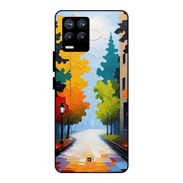 Paper Street Metal Back Case for Realme 8