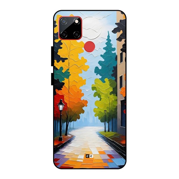 Paper Street Metal Back Case for Realme C12