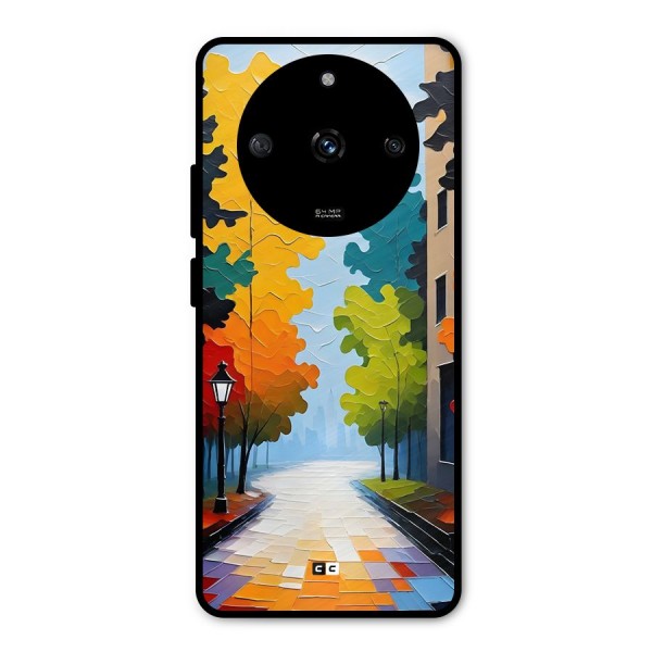 Paper Street Metal Back Case for Realme Narzo 60 5G