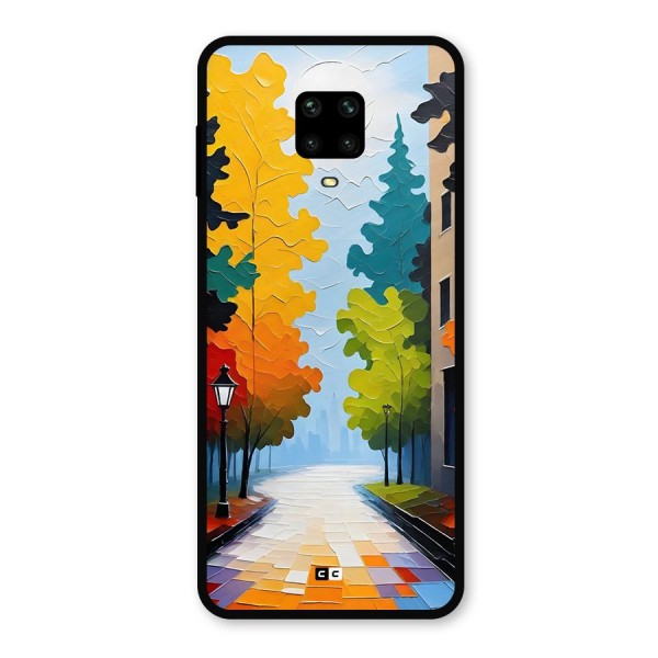 Paper Street Metal Back Case for Redmi Note 10 Lite