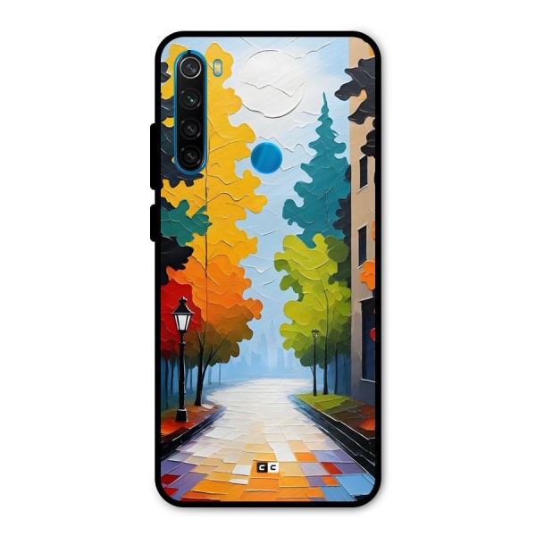 Paper Street Metal Back Case for Redmi Note 8