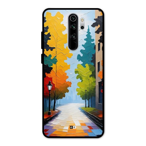 Paper Street Metal Back Case for Redmi Note 8 Pro