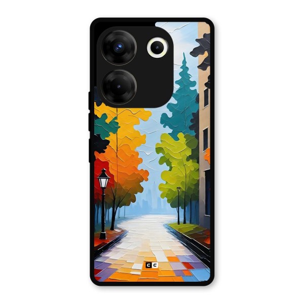 Paper Street Metal Back Case for Tecno Camon 20 Pro