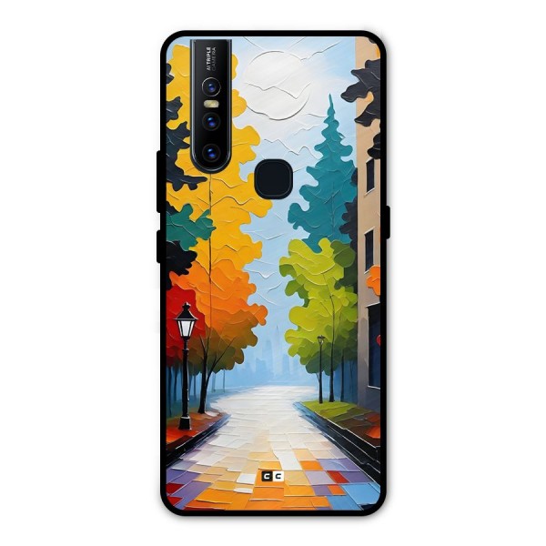 Paper Street Metal Back Case for Vivo V15