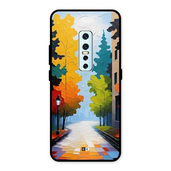 Paper Street Metal Back Case for Vivo V17 Pro