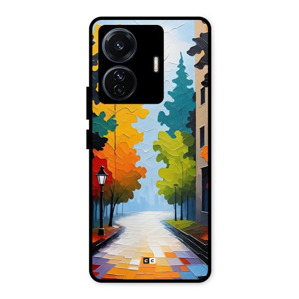 Paper Street Metal Back Case for iQOO Z6