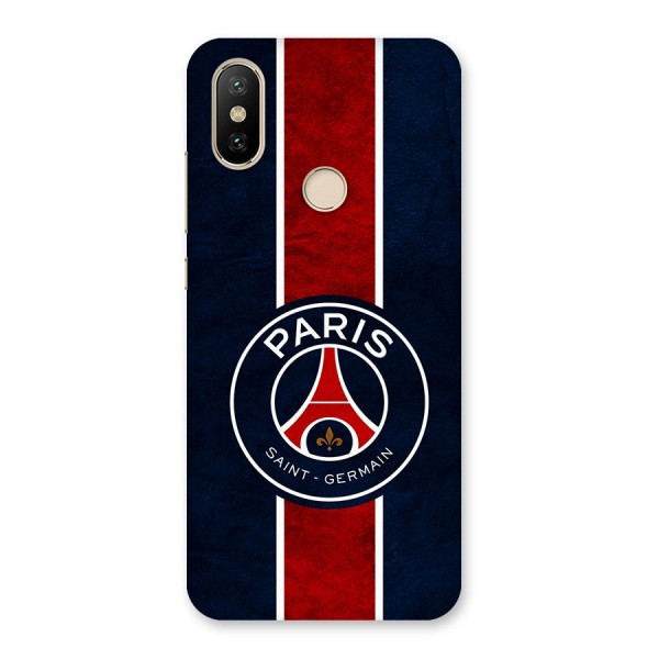 Paris Saint Germain Football Club Back Case for Mi A2