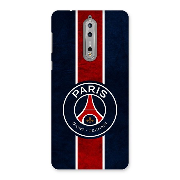 Paris Saint Germain Football Club Back Case for Nokia 8