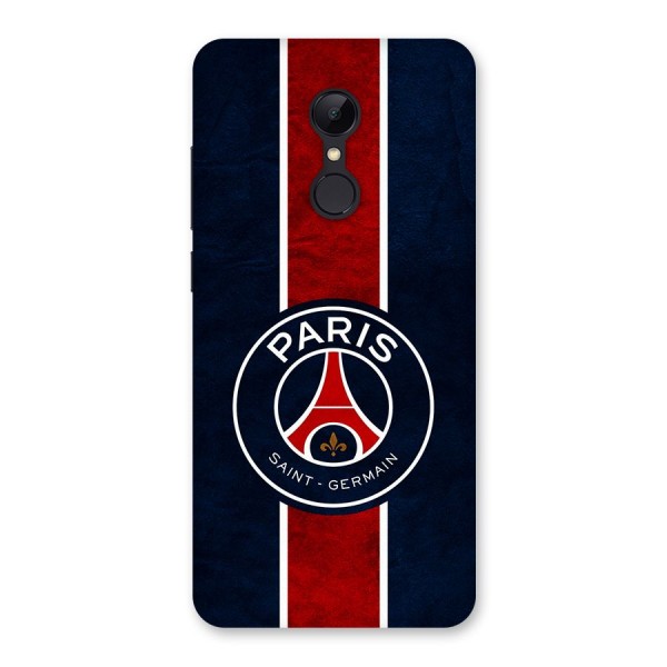 Paris Saint Germain Football Club Back Case for Redmi 5