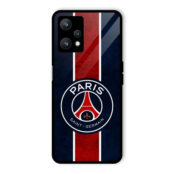 Paris Saint Germain Football Club Glass Back Case for Realme 9 Pro 5G